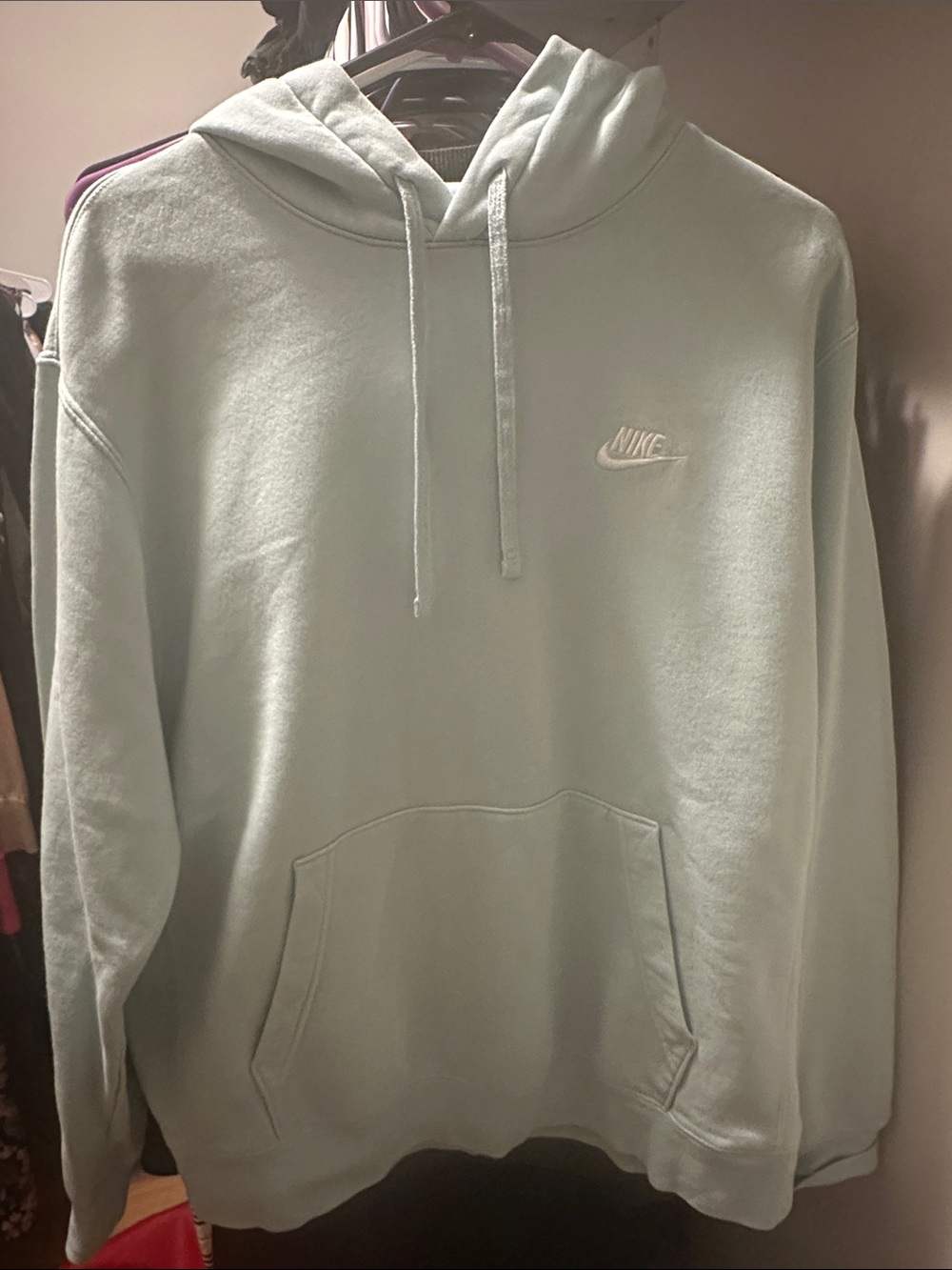 Nike Mint Green Pullover Hoodie